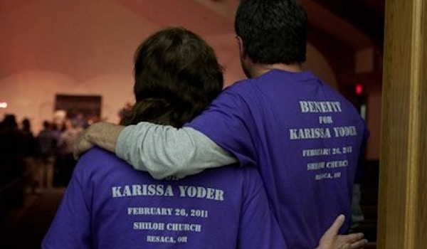 Karissa Yoder Benefit Concert T-Shirt Photo